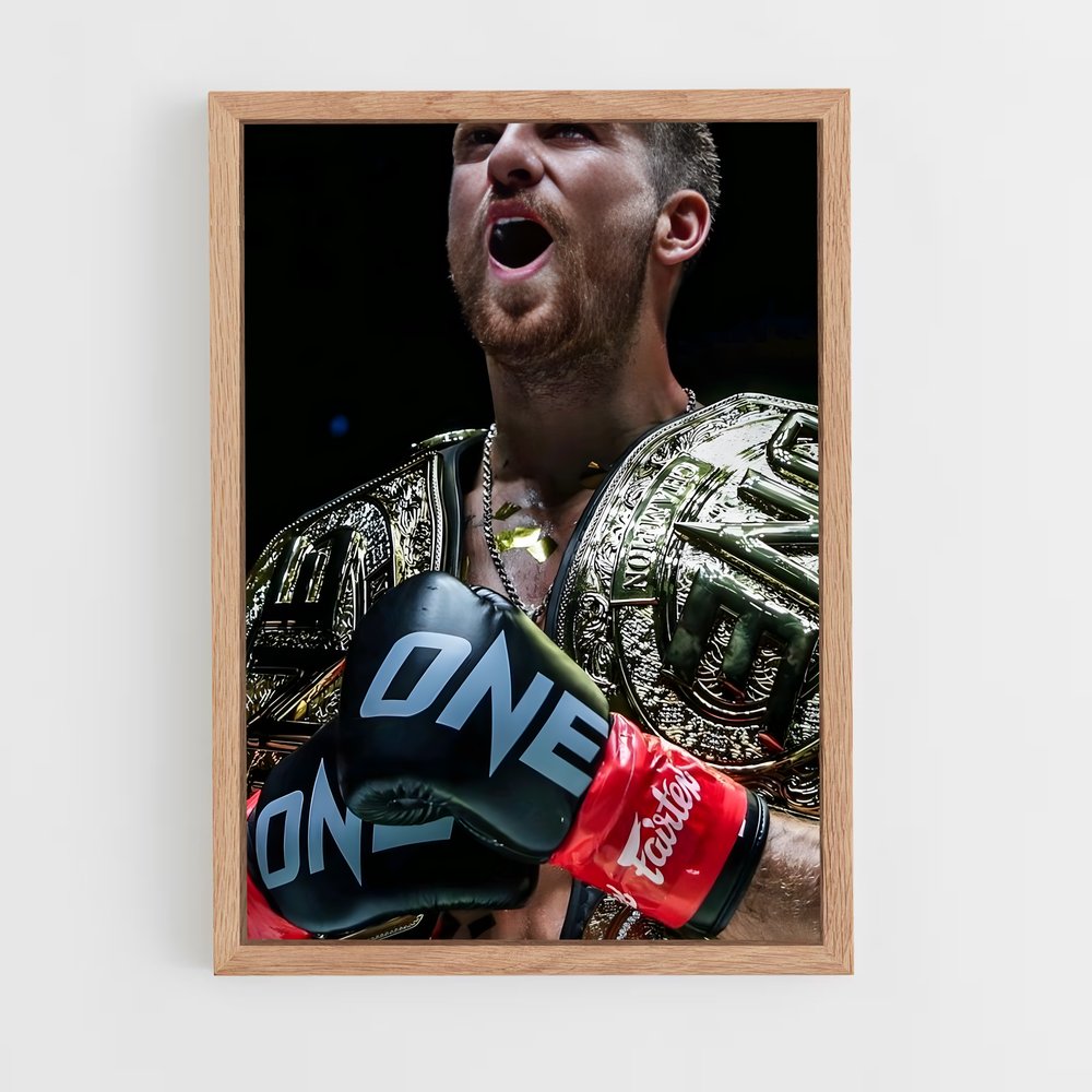 Poster Heavyweight Champion Conor – affiche Kick-boxing (vue 4)
